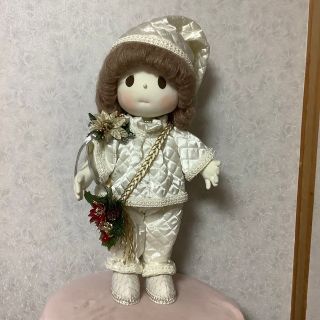米山京子風 ハンドメイド ドール 手づくり人形 クリスマス