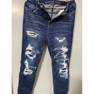 アメリカンイーグル(American Eagle)のダメージスキニー(スキニーパンツ)