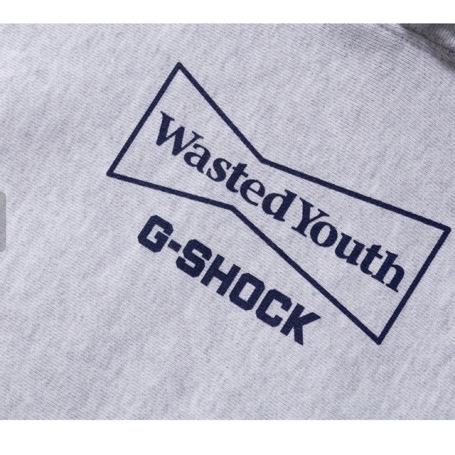 AFTERBASE(アフターベース)のXXL Wasted Youth × G-SHOCK SWEAT HOODIE メンズのトップス(パーカー)の商品写真