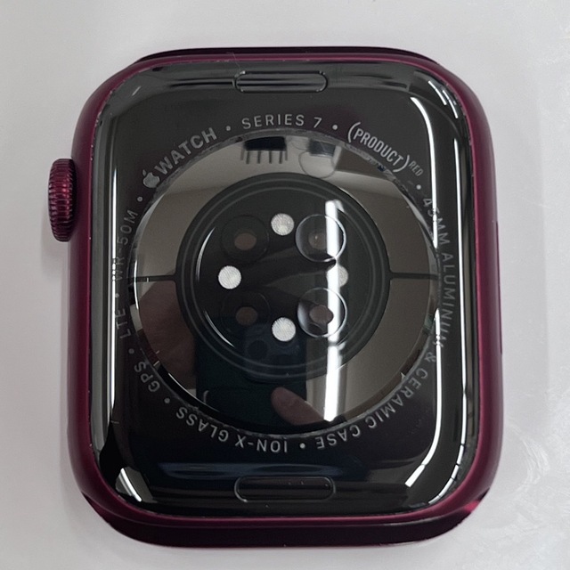 Apple Watch(アップルウォッチ)のW792 Apple Watch 7 45mm GPS+セルラー　レッド メンズの時計(腕時計(デジタル))の商品写真