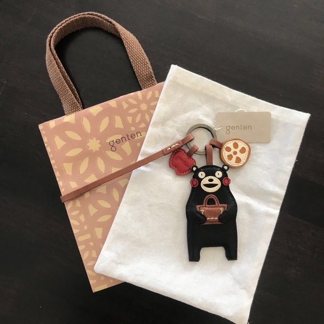 【美品/保存袋/ショッパー】genten(ゲンテン) ワクワクチャーム くまモン 【美品/保存袋/ショッパー】genten(ゲンテン) ワクワクチャーム くまモン