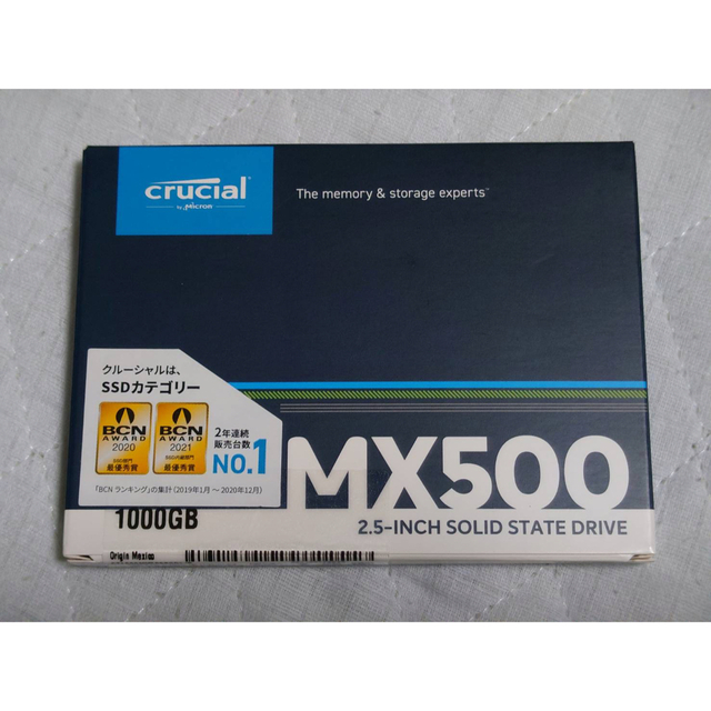 Crucial MX500 1000GB(1TB)×10個セット新品未開封