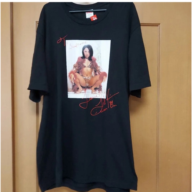 supreme LiL KiM Tee 黒 XL - Tシャツ/カットソー(半袖/袖なし)