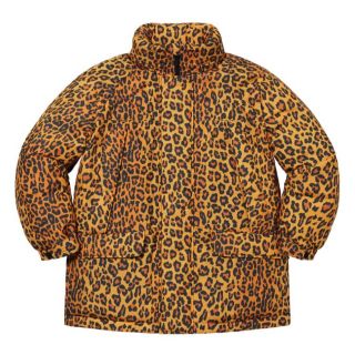 最終値引き supreme leopard jacket s