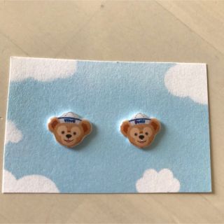 ダッフィー　ピアス　フックタイプ(ピアス)