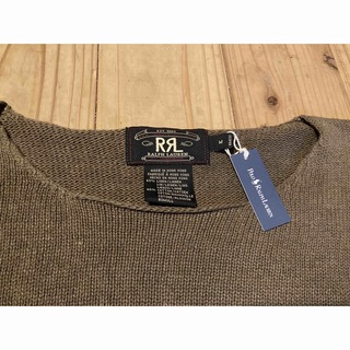 ポロラルフローレン(POLO RALPH LAUREN)の【新品タグ付】ラルフローレン 麻混ニット M(ニット/セーター)