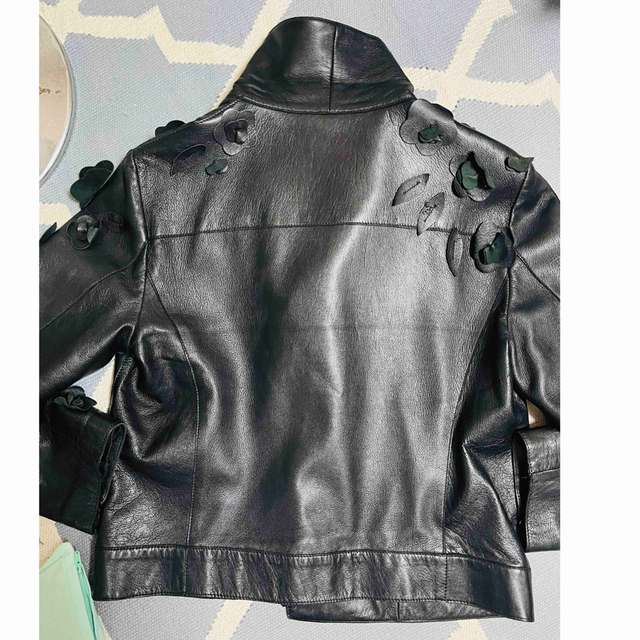 希少 ヴィンテージ モスキーノ レザー ライダースジャケット - agedor.ma
