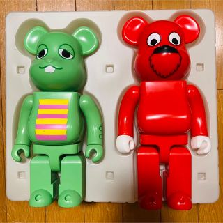 ベアブリック(BE@RBRICK)のBE@RBRICK 400%  ガチャピン&ムック 2PACK(その他)