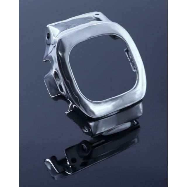 GSHOCK【ベゼル単体】BGD-5000用カスタムベゼル シルバー925 鏡面加工