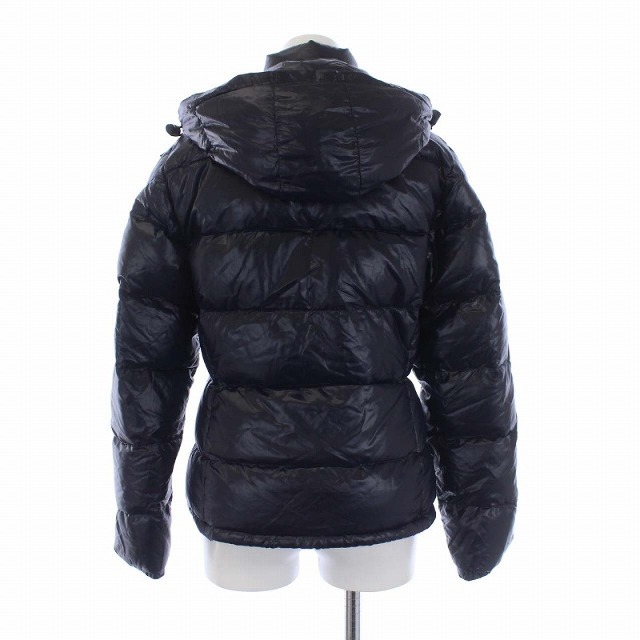 MONCLER(モンクレール)のモンクレール BERENGERE ダウンジャケット フード ナイロン 0 紺 レディースのジャケット/アウター(ダウンジャケット)の商品写真