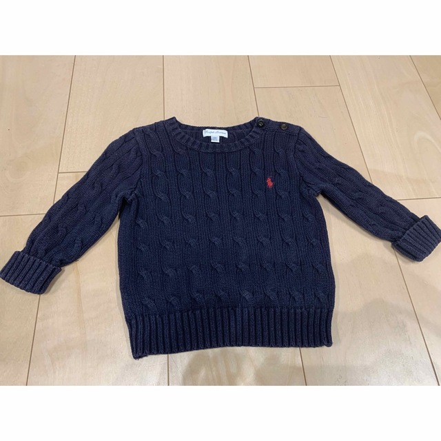 Ralph Lauren(ラルフローレン)のラルフローレン　ニット キッズ/ベビー/マタニティのベビー服(~85cm)(ニット/セーター)の商品写真