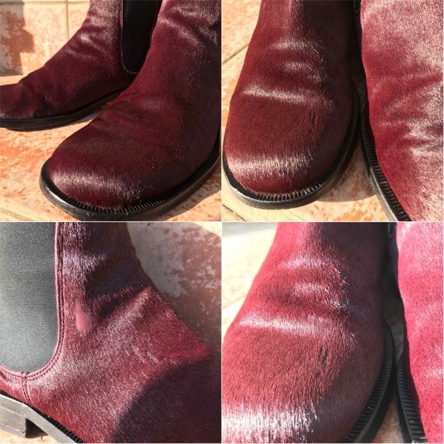 DOLCE&GABBANA(ドルチェアンドガッバーナ)のVtg　D&G　unborn calf　Chelsea boots メンズの靴/シューズ(ブーツ)の商品写真