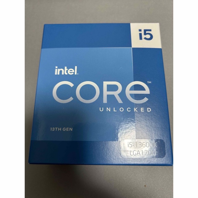 13世代Intel CPU core i5 13600k 新品未開封PCパーツ