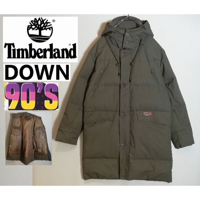 Timberland(ティンバーランド)の378 90年代 TIMBER LAND WEATHER GEAR ダウンコート メンズのジャケット/アウター(ダウンジャケット)の商品写真