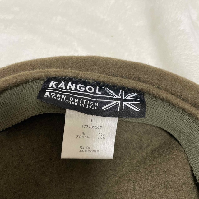 KANGOL(カンゴール)の【美品】カンゴール　KANGOL ベレー帽 メンズの帽子(ハンチング/ベレー帽)の商品写真