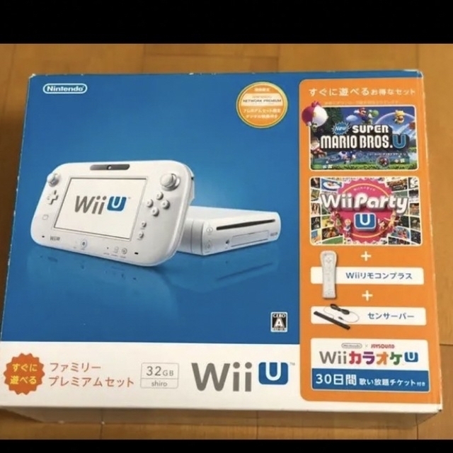 Wii U   WiiU セット リモコン3本 ソフト6本入りの通販 by あや