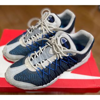 ナイキ(NIKE)のナイキ エアマックス95 ウルトラジャカード ホワイト/ブルー(スニーカー)