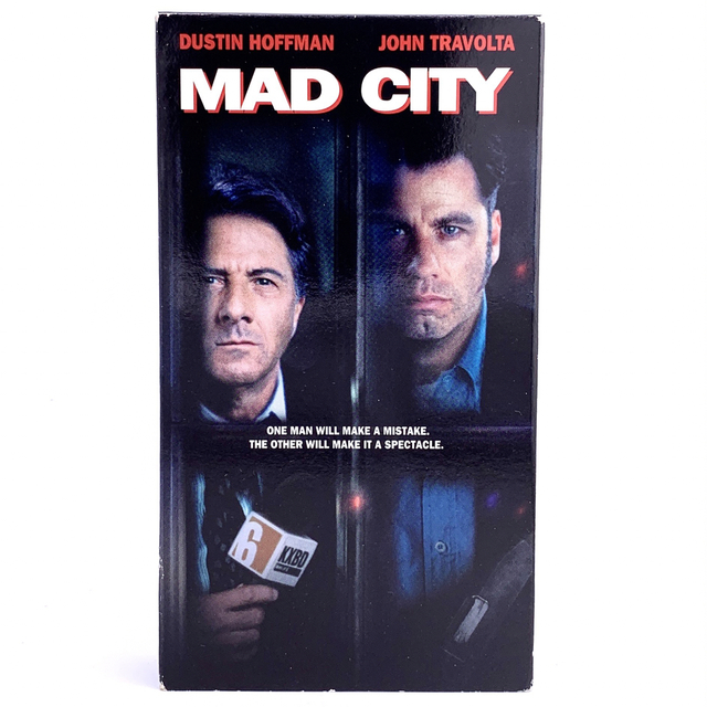 【VHS】MAD CITY マッドシティー 映画 海外 英語 ビデオテープ エンタメ/ホビーのDVD/ブルーレイ(外国映画)の商品写真