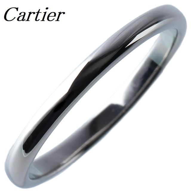 Cartier(カルティエ)のカルティエ 1895 ウェディング リング #50 幅2.0mm【9781】 レディースのアクセサリー(リング(指輪))の商品写真