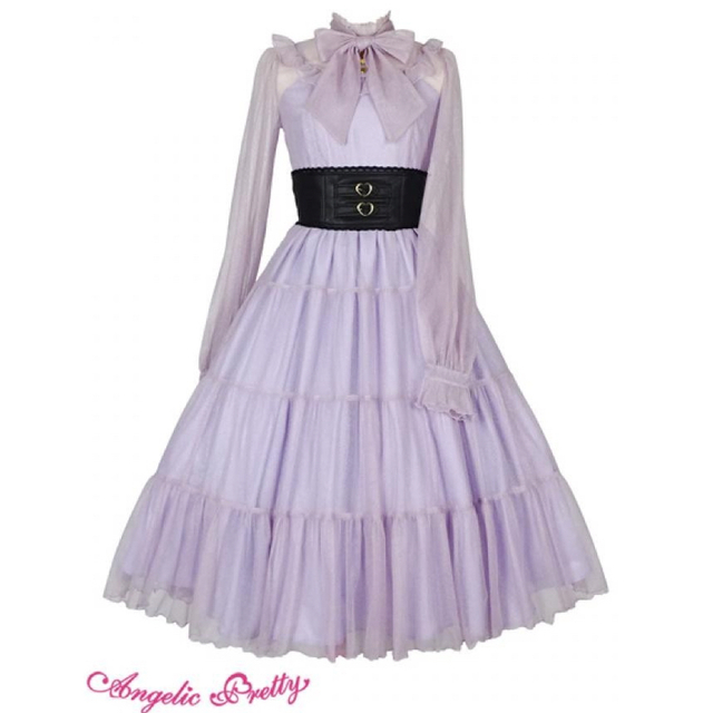 Angelic Pretty(アンジェリックプリティー)のAngelic Pretty Charming Girlワンピース(チュール) レディースのワンピース(ロングワンピース/マキシワンピース)の商品写真