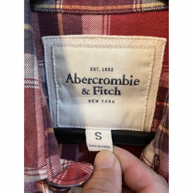 Abercrombie&Fitch(アバクロンビーアンドフィッチ)のアバクロ　長袖シャツ　 メンズのトップス(シャツ)の商品写真