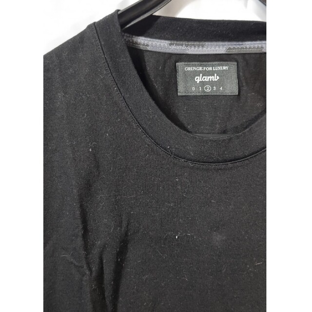 glamb(グラム)の未使用 glamb ビッグシルエット カットソー ブラック グラム メンズのトップス(Tシャツ/カットソー(半袖/袖なし))の商品写真