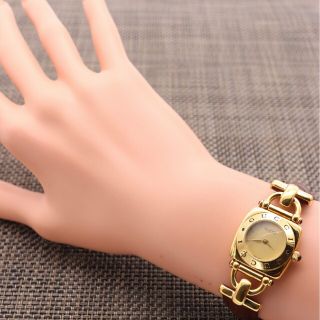 Gucci - 正規品【新品電池】GUCCI 6300L/ホースビット 動作良好 人気