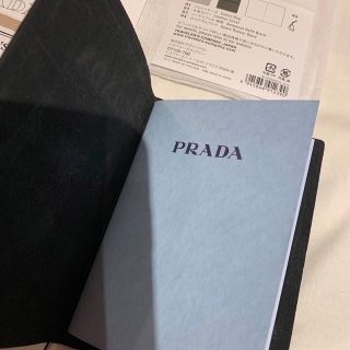 PRADA - トラベラーズノート プラダ パスポートサイズ ブラックの通販