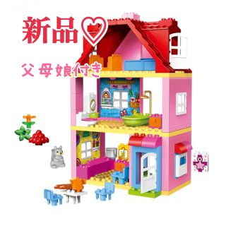 レゴ(Lego)の新品　たのしい　プレイハウス　レゴ　デュプロ　家(知育玩具)