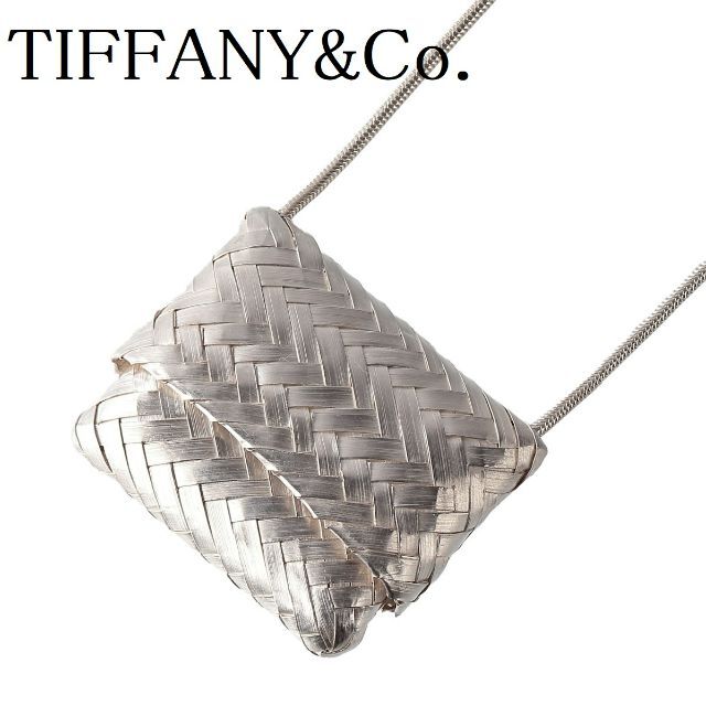 Tiffany & Co. - ティファニー メッシュ バッグ型 ロング ネックレス ...