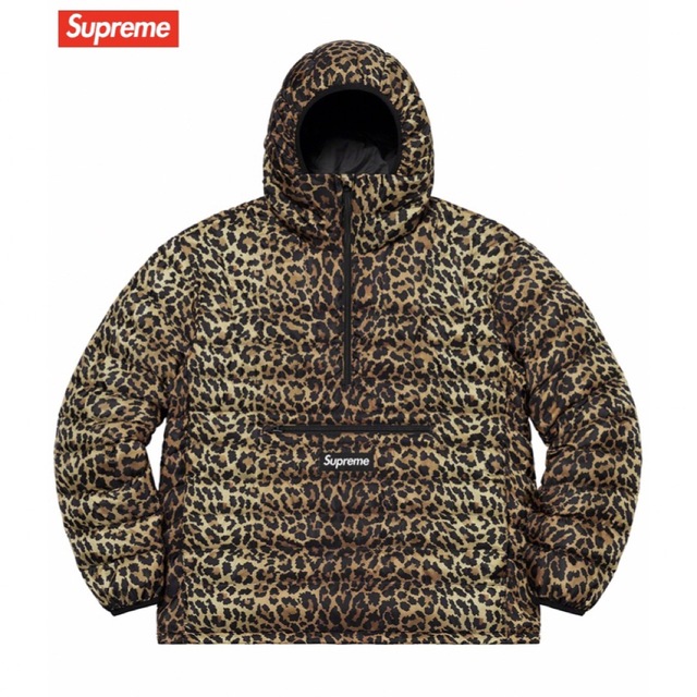 Supreme micro down halfziphoodedpullover