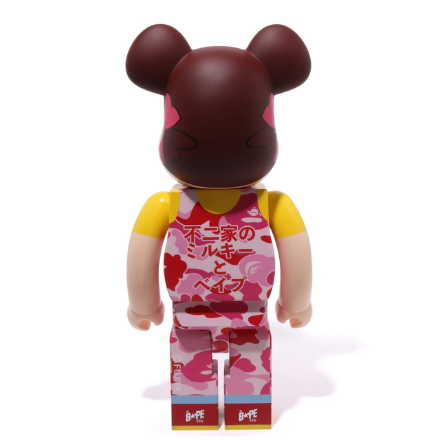 BE@RBRICK BAPE(R) × ペコちゃん 100% & 400%ピンク 限定カラー 51.0