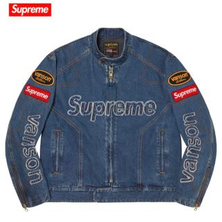 シュプリーム(Supreme)のSupreme Vanson Leathers Cordura Denim S(その他)