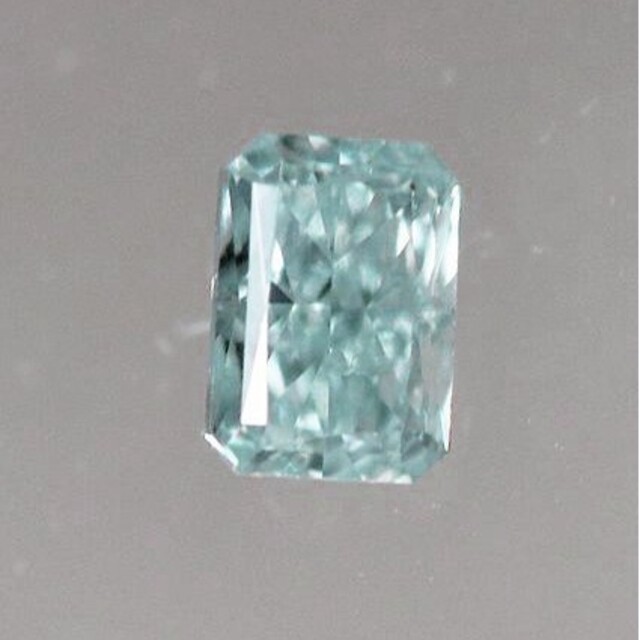 FANCY Greenish Blueブルーダイヤモンド　PT950　リング レディースのアクセサリー(リング(指輪))の商品写真