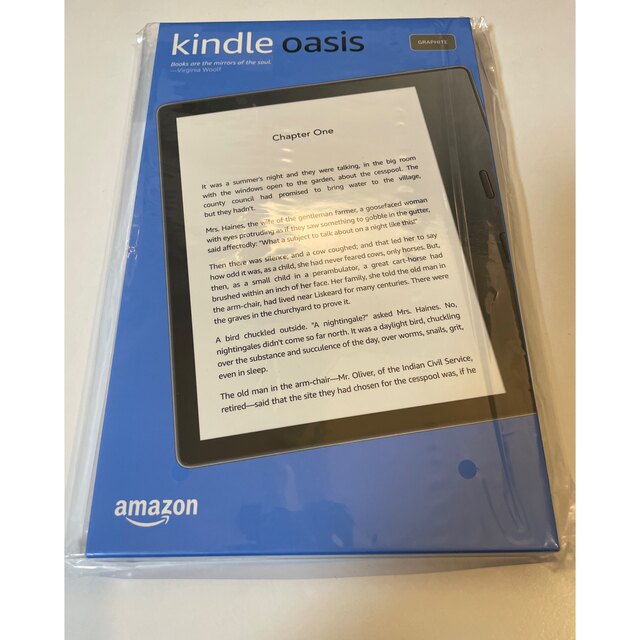 ★新品未開封 Kindle Oasis 8GB （最新モデル）広告つき