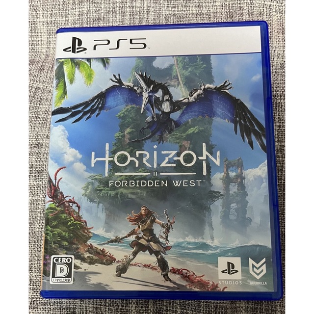 SONY(ソニー)のHorizon Forbidden West PS5 エンタメ/ホビーのゲームソフト/ゲーム機本体(家庭用ゲームソフト)の商品写真