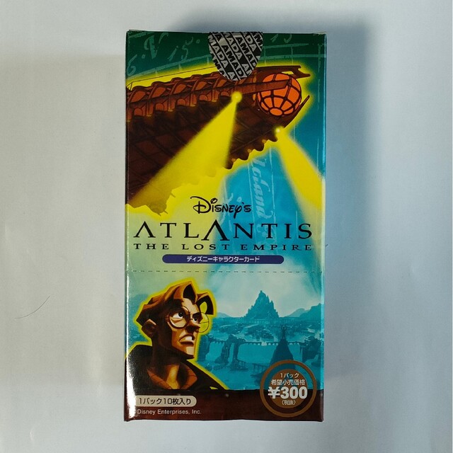 300円10枚入り1BOXAtlantis the lost empireディズニーキャラクカードゲーム