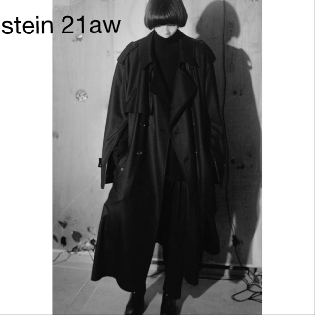 有名人芸能人】 stein - stein OVERSIZED OVERLAPED TRENCH COAT