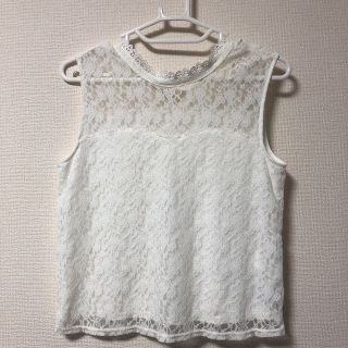 マジェスティックレゴン(MAJESTIC LEGON)の【古着】マジェスティックレゴンレース ノースリーブ トップス(タンクトップ)