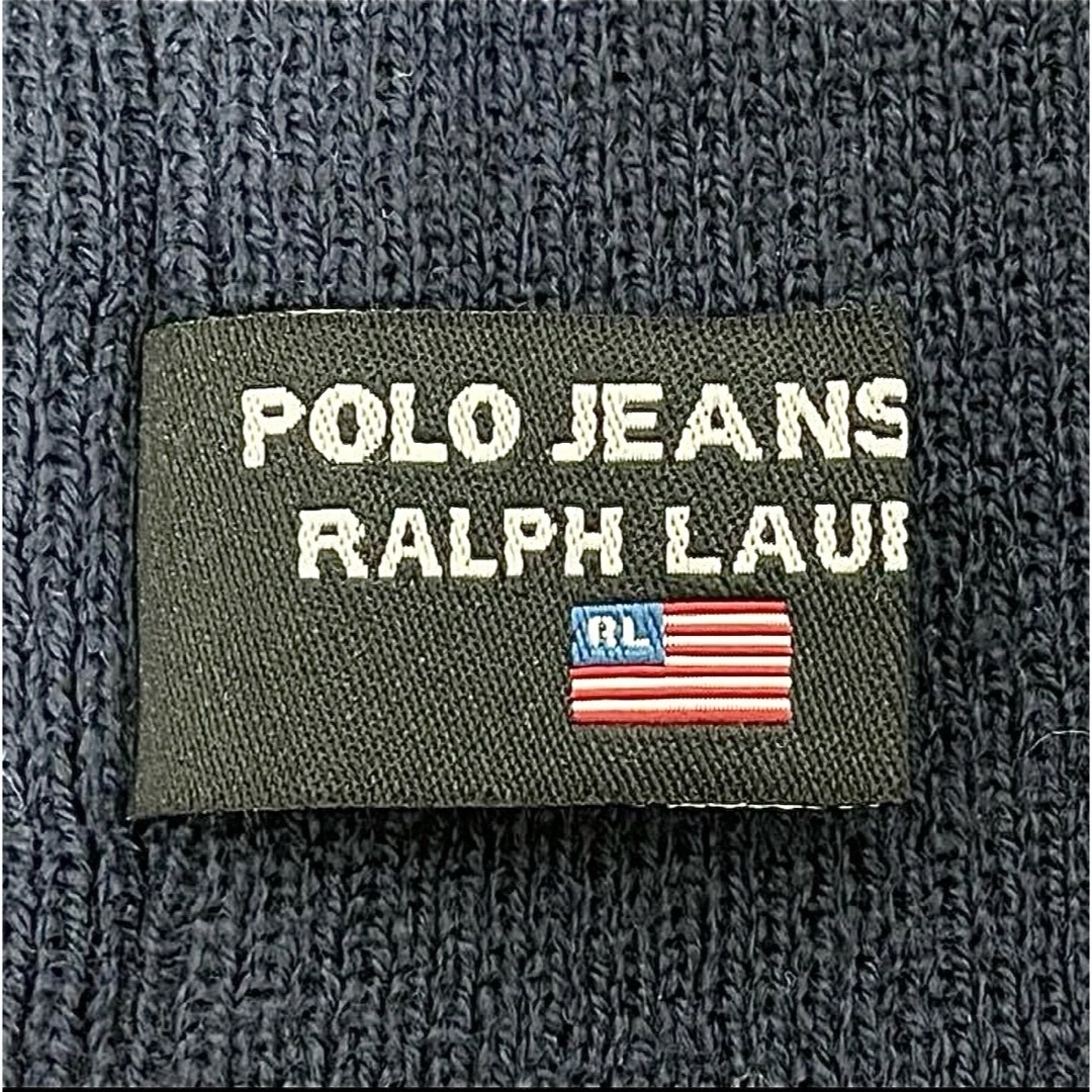 POLO RALPH LAUREN(ポロラルフローレン)の【超希少】POLO RALPH LAURENラルフローレン USAヴィンテージ メンズの帽子(ニット帽/ビーニー)の商品写真