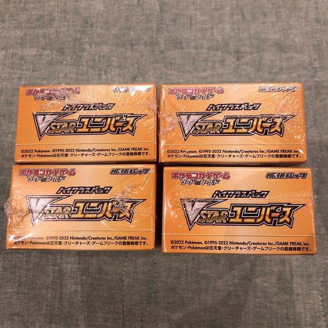 ネット卸売り ポケモンカード Vstar Vスター ユニバース 4BOX