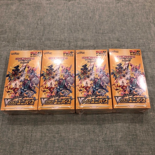 ポケモン - ポケモンカード Vstar Vスター ユニバース 4BOX シュリンク