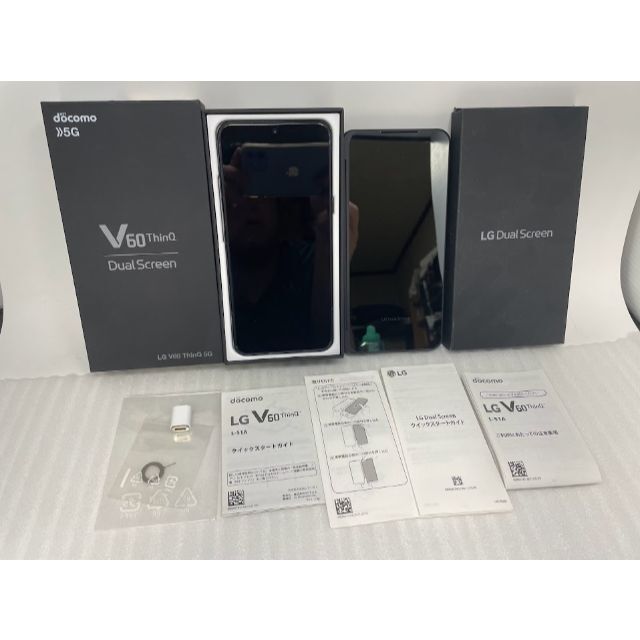 docomo LG V60 ThinQ 5G L-51A デュアルスクリーン付 人気のクリスマス