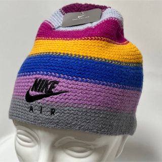 ナイキ(NIKE)の【新品】ロンドンで購入 NIKE AIRナイキ カラフルニットキャップ 男女兼用(ニット帽/ビーニー)