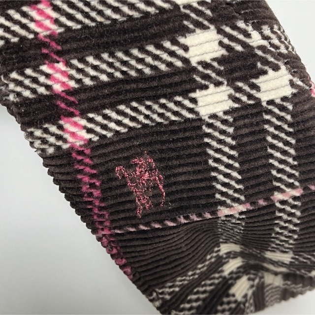 【超美品】BURBERRY BLUE LABELバーバリーノバチェックハンチング