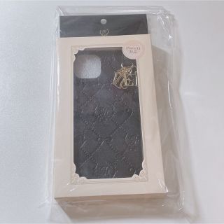 メゾンドフルール(Maison de FLEUR)のMaison de FLEUR　モノグラムiPhone13ケース ブラック (iPhoneケース)