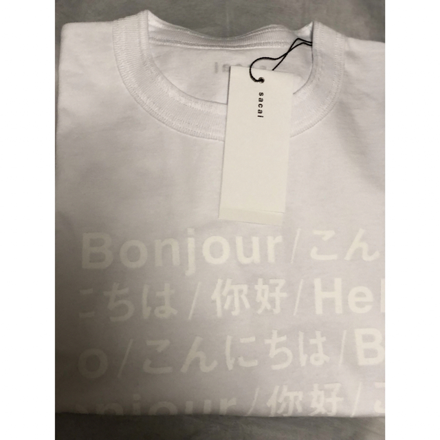 メンズサイズ 5 Hello sacai  ポップアップ限定 Tシャツ サカイ 限定