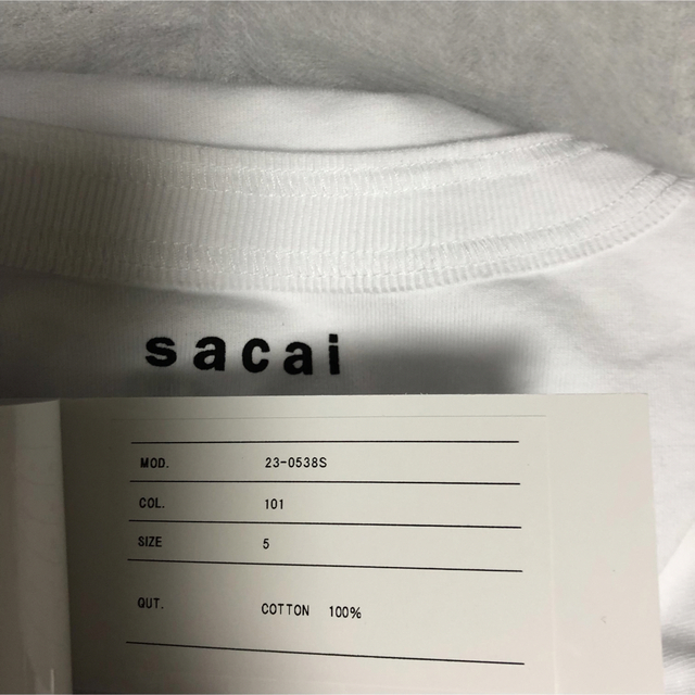 サイズ 5 Hello sacai ポップアップ限定 Tシャツ サカイ 限定 | www