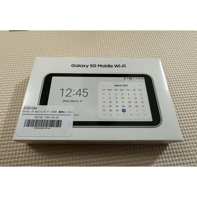 SAMSUNG【新品 未使用】Galaxy 5G Mobile Wi-Fi SCR01