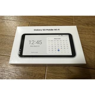 ギャラクシー(Galaxy)の【新品 未使用】Galaxy 5G Mobile Wi-Fi SCR01(その他)